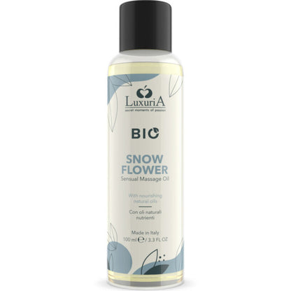 INTIMATELINE LUXURIA - ORGANIC SNOW FLOWER MASSAGE OIL 100 ML