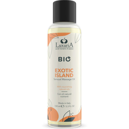 INTIMATELINE LUXURIA - ORGANIC EXOTIC ISLAND MASSAGE OIL 100 ML
