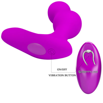 PRETTY LOVE - VIBRADOR ANAL TERRANCE CON CONTROL REMOTO