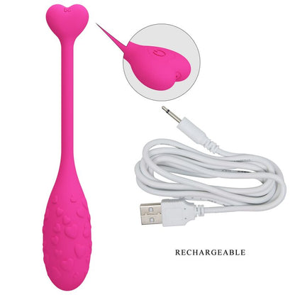 PRETTY LOVE - PINK FISHER VIBRATING EGG CONTROLLED BY APP