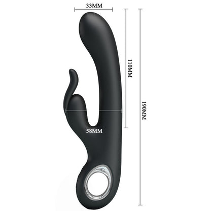 PRETTY LOVE - CARINA CLITORAL VIBRATOR AND G-SPOT STIMULATOR