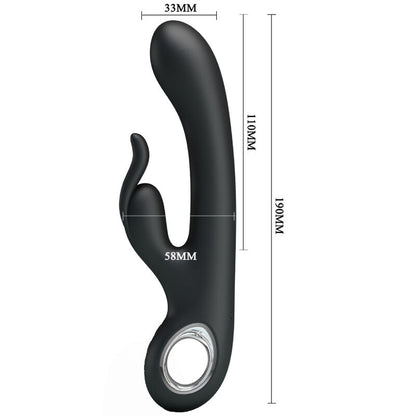 PRETTY LOVE - CARINA CLITORAL VIBRATOR AND G-SPOT STIMULATOR
