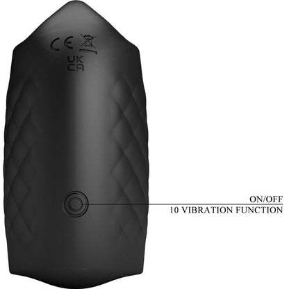 PRETTY LOVE - MASTURBADOR MANUAL PARA VIBRADOR RECARGABLE GLANDE