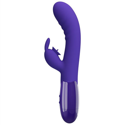 PRETTY LOVE - VIBRADOR DE CONEJO VIOLETA CERBERUS YOUTH