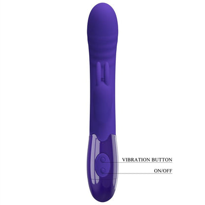 PRETTY LOVE - VIBRADOR DE CONEJO VIOLETA CERBERUS YOUTH