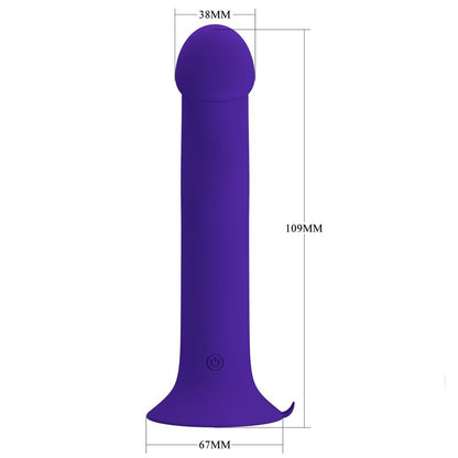 PRETTY LOVE - DILDO VIBRADOR MURRAY JUVENIL Y VIOLETA RECARGABLE