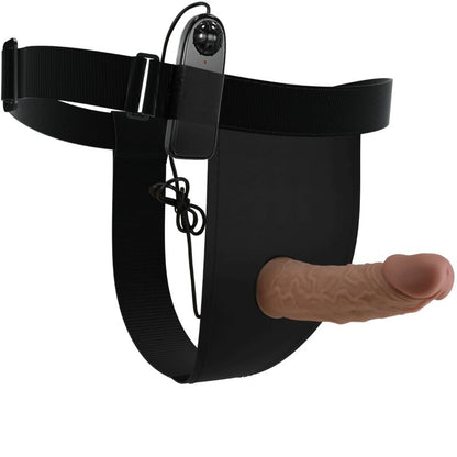 PRETTY LOVE - HARNESS PANTY WITH VIBRATING DILDO INCLUDED