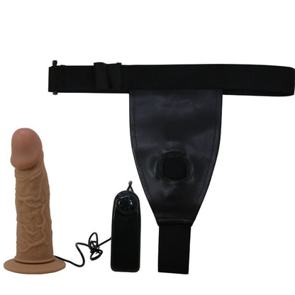 PRETTY LOVE - BRAGAS CON ARNÉS Y DILDO VIBRADOR INCLUIDO