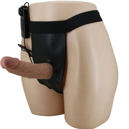 PRETTY LOVE - HARNESS PANTY WITH VIBRATING DILDO INCLUDED