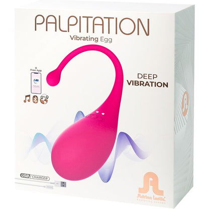 ADRIEN LASTIC - PALPITATION HUEVO GREEN VIBRATOR + FREE APP
