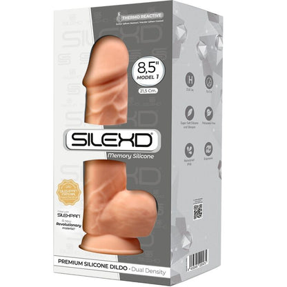 SILEXD - MODELO 1 PENE REALISTA PREMIUM SILEXPAN SILICONA 21.5 CM