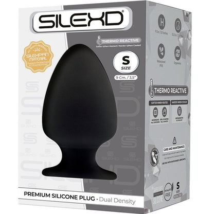 SILEXD - MODELO 1 PLUG ANAL PREMIUM SILEXPAN SILICONA PREMIUM TERMORREACTIVA TALLA S