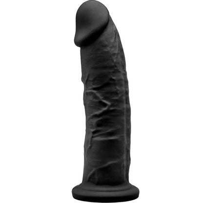 SILEXD - MODEL 2 PREMIUM REALISTIC SILEXPAN SILICONE BLACK PENIS 19 CM