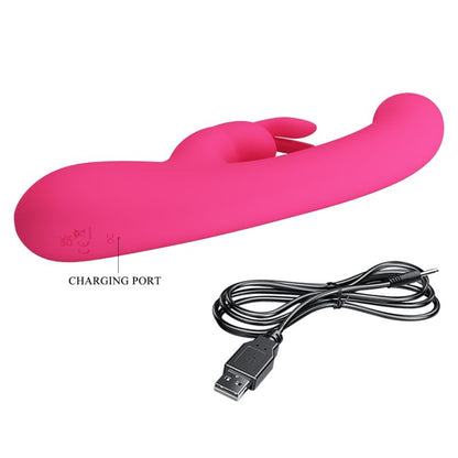 PRETTY LOVE - LAMAR RABBIT AND PINK G-SPOT VIBRATOR