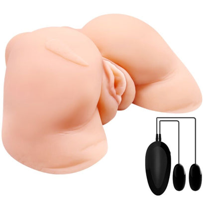 CRAZY BULL - VAGINA Y DESNUDOS CON MALLA REALISTA CON VIBRACIÓN