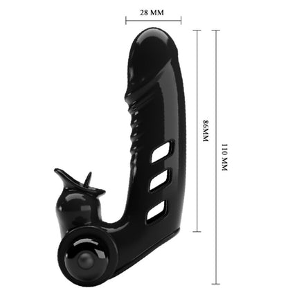 PRETTY LOVE - CORBIN BLACK FINGER VIBRATOR COVER