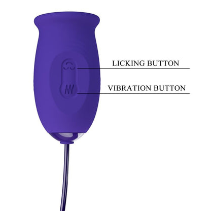 PRETTY LOVE - DAISY YOUTH VIOLET RECHARGEABLE VIBRATING STIMULATOR
