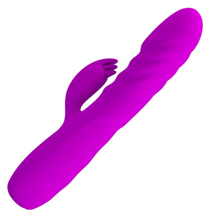 PRETTY LOVE - VIBRADOR DE CONEJO RECARGABLE MELANIE PÚRPURA