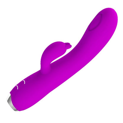 PRETTY LOVE - VIBRADOR CHUPADOR RECARGABLE REGINA PÚRPURA
