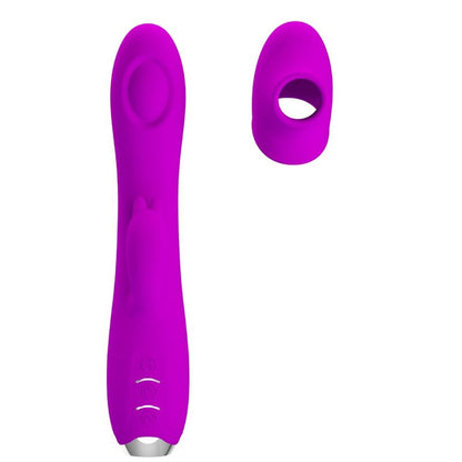 PRETTY LOVE - VIBRADOR CHUPADOR RECARGABLE REGINA PÚRPURA