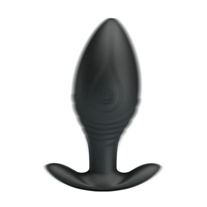 PRETTY LOVE - VIBRADOR RECARGABLE REGINA ANAL PLUG NEGRO
