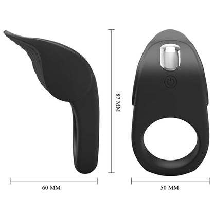 PRETTY LOVE - SUSANNA BLACK VIBRATING COCK RING