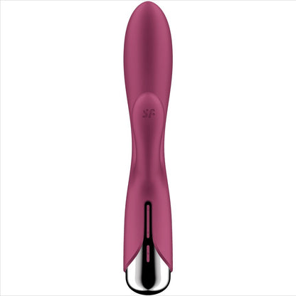 SATISFYER - SPINNING RABBIT 1 ESTIMULACION CLITORIS Y PUNTO G ROJO