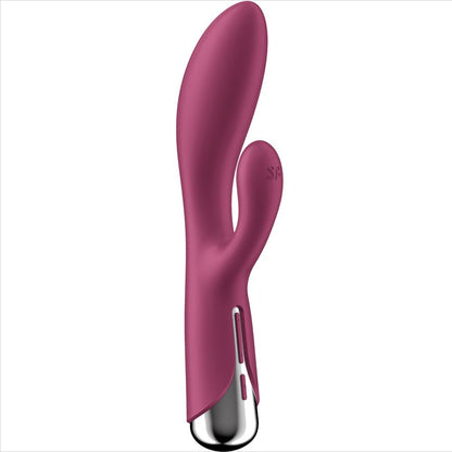 SATISFYER - SPINNING RABBIT 1 CLITORIS STIMULATION AND G-POINT RED