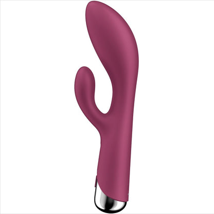 SATISFYER - SPINNING RABBIT 1 CLITORIS STIMULATION AND G-POINT RED
