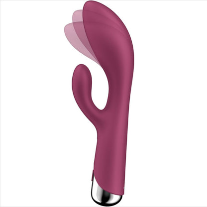 SATISFYER - SPINNING RABBIT 1 CLITORIS STIMULATION AND G-POINT RED