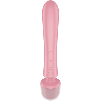 SATISFYER - TRIPLE LOVER MASSAGE RABBIT VIBRATOR PINK