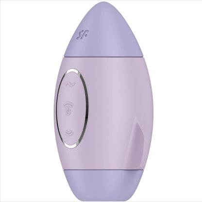 SATISFYER - SMALL LILAC MISSION CONTROL DOUBLE THRUST VIBRATOR