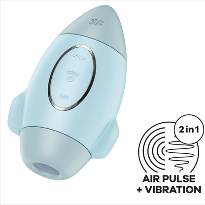 SATISFYER - SMALL LILAC MISSION CONTROL DOUBLE THRUST VIBRATOR