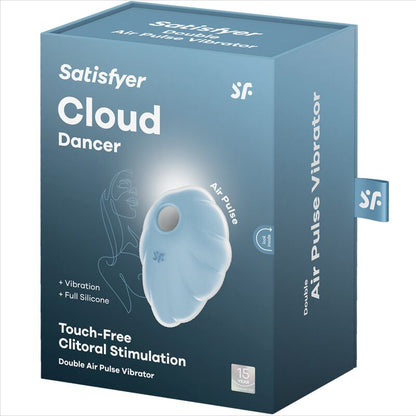 SATISFYER - CLOUD DANCER GREEN AIR WRIST VIBRATOR
