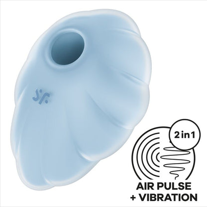 SATISFYER - CLOUD DANCER GREEN AIR WRIST VIBRATOR