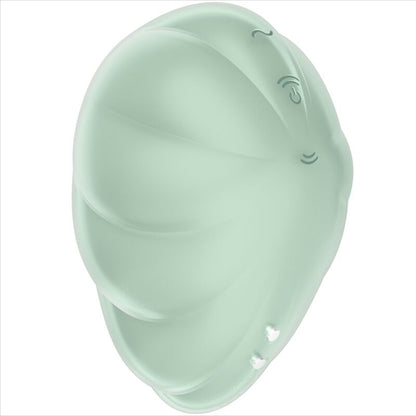 SATISFYER - CLOUD DANCER GREEN AIR WRIST VIBRATOR