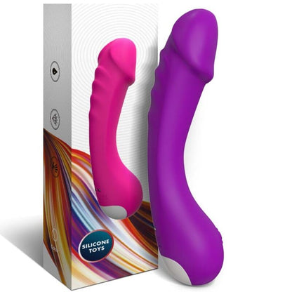 ARMONY - PURPLE SILICONE G-SPOT VIBRATING DILDO