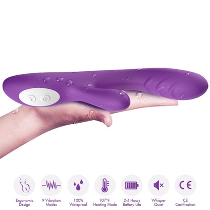 ARMONY - VIBRADOR SPARK EFECTO CALOR MORADO