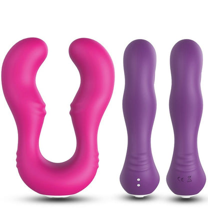 ARMONY - VIBRADOR SERAPH DOBLE CONTROL REMOTO MORADO