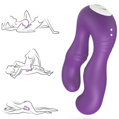 ARMONY - VIBRADOR SERAPH DOBLE CONTROL REMOTO MORADO