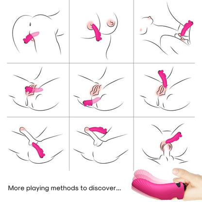 ARMONY - AURORA VIBRADOR DEDO FUCSIA
