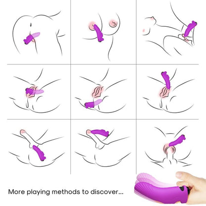 ARMONY - AURORA VIBRADOR DEDO MORADO