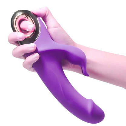 ARMONY - PURPLE RABBIT DILDO VIBRATOR METER