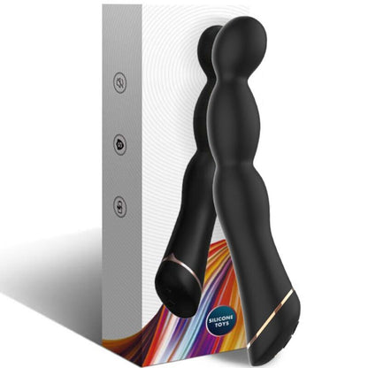 ARMONY - VIBRADOR BAMBÚ AJUSTABLE NEGRO