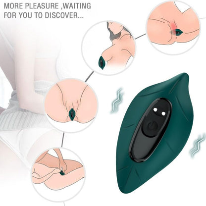 ARMONY - GREEN REMOTE CONTROL STIMULATOR AND VIBRATOR