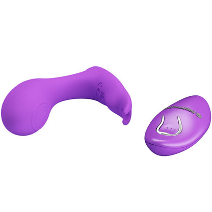 PRETTY LOVE - VIBRATION AND PULSATION REMOTE CONTROL IDABELLE VIOLET