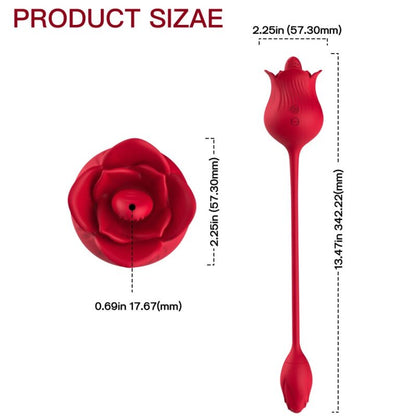 ARMONY - PINK VIBRATOR WITH RED GLUE