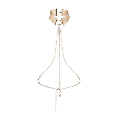 JEWELLERY - METALLIC DESIGN GOLD METAL NECKLACE