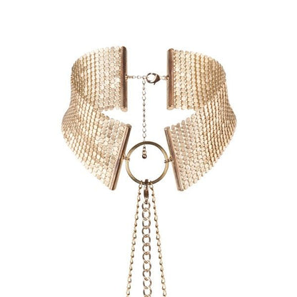 JEWELLERY - METALLIC DESIGN GOLD METAL NECKLACE