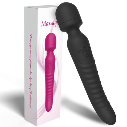 ARMONY - MASAJEADOR MISIÓN Y VIBRADOR EFECTO CALOR NEGRO